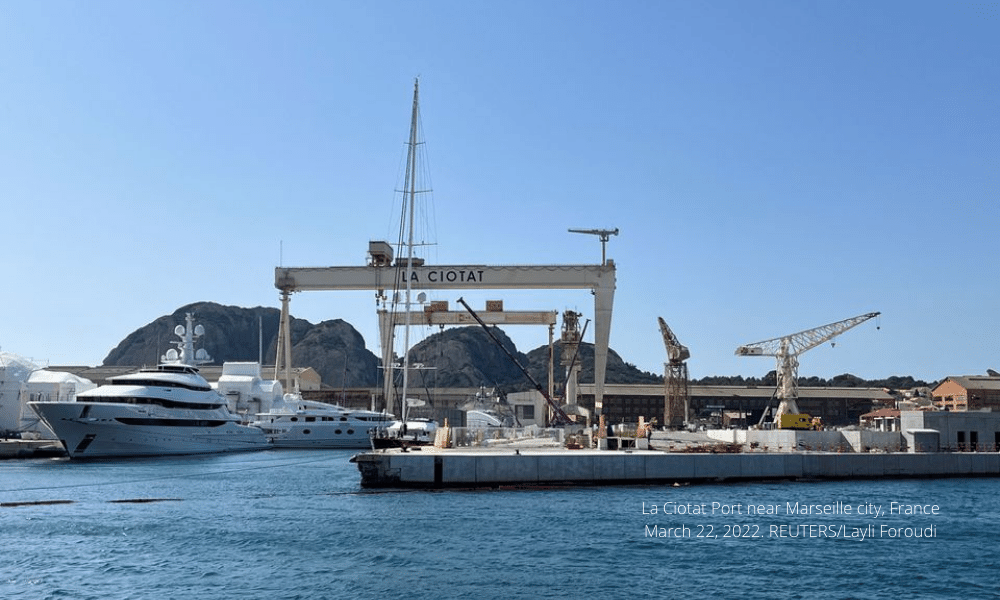 In France, A Seized Superyacht Creates Headaches, Not Just For Its Owner - EconomyDiary